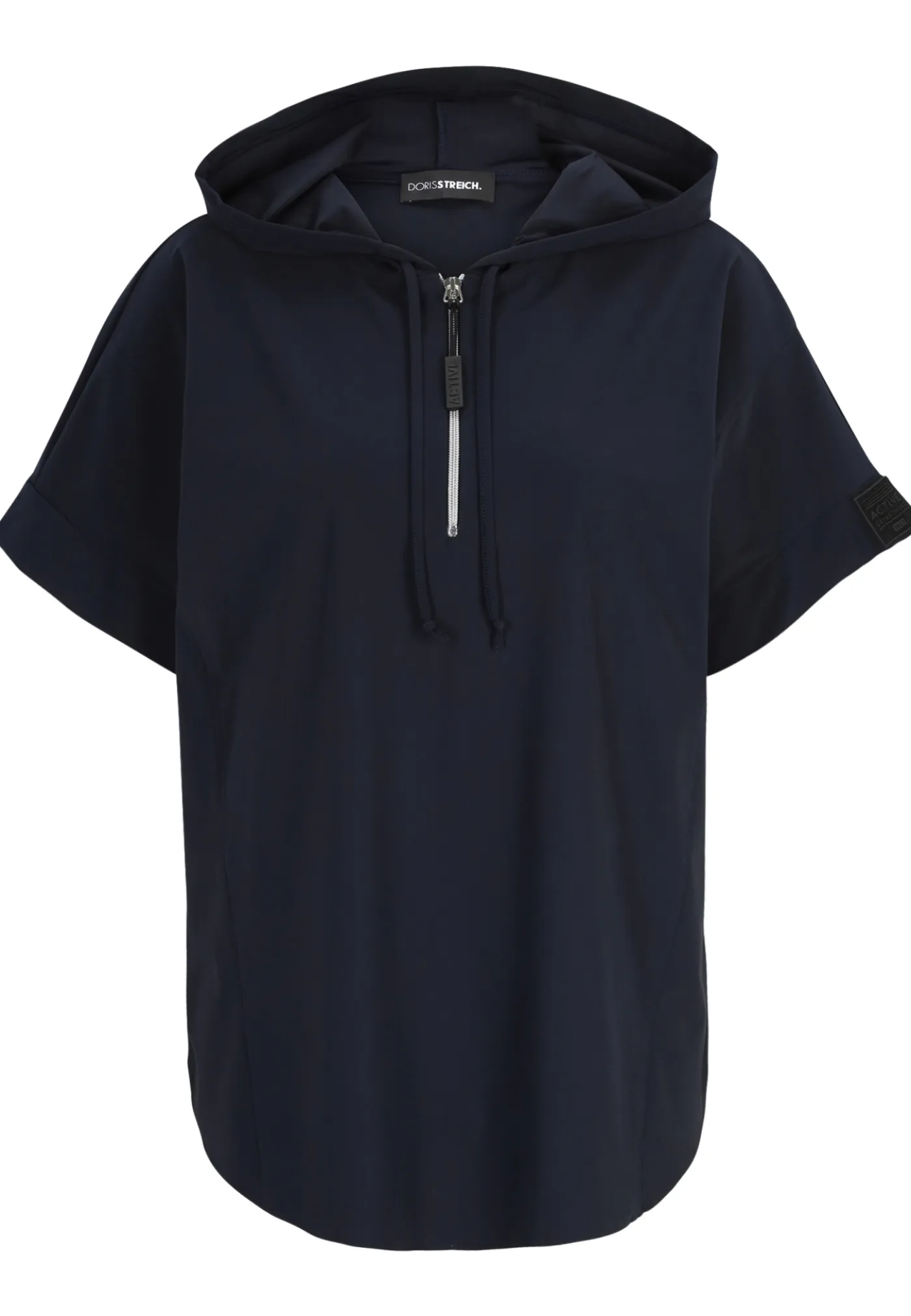 Sweatshirt mit Kapuze und dekorativem Reißverschlussanhänger