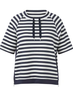 Sweatshirt mit Stehkragen