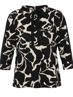 Sweatshirt mit Stehkragen