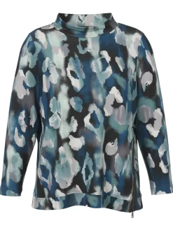 Sweatshirt Stehkragen