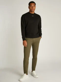 Sweatshirt aus Modal und Fleece