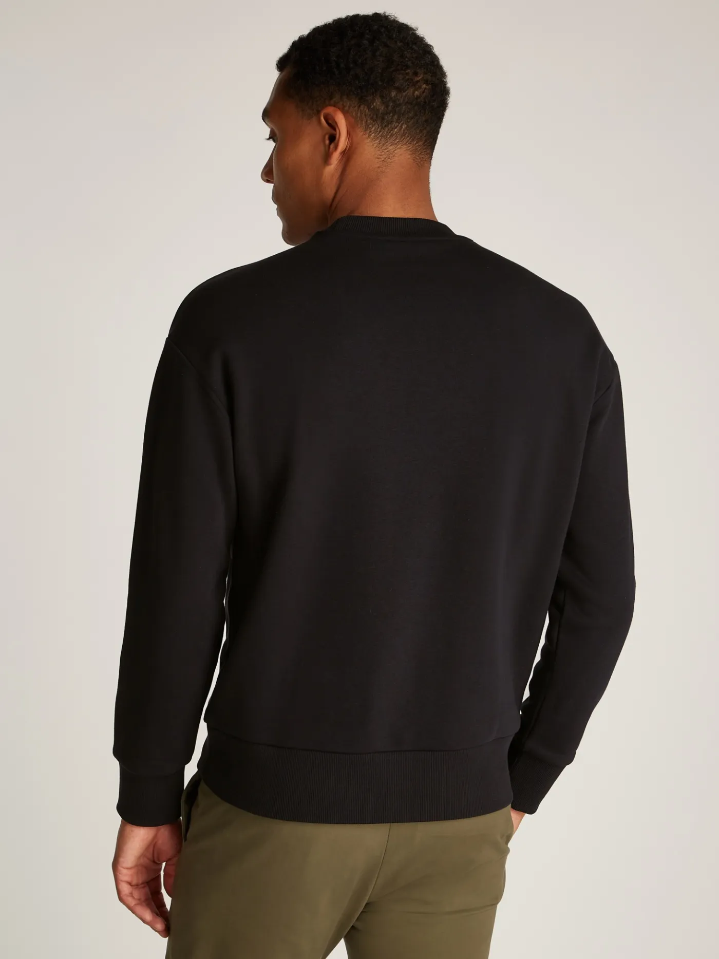 Sweatshirt aus Modal und Fleece