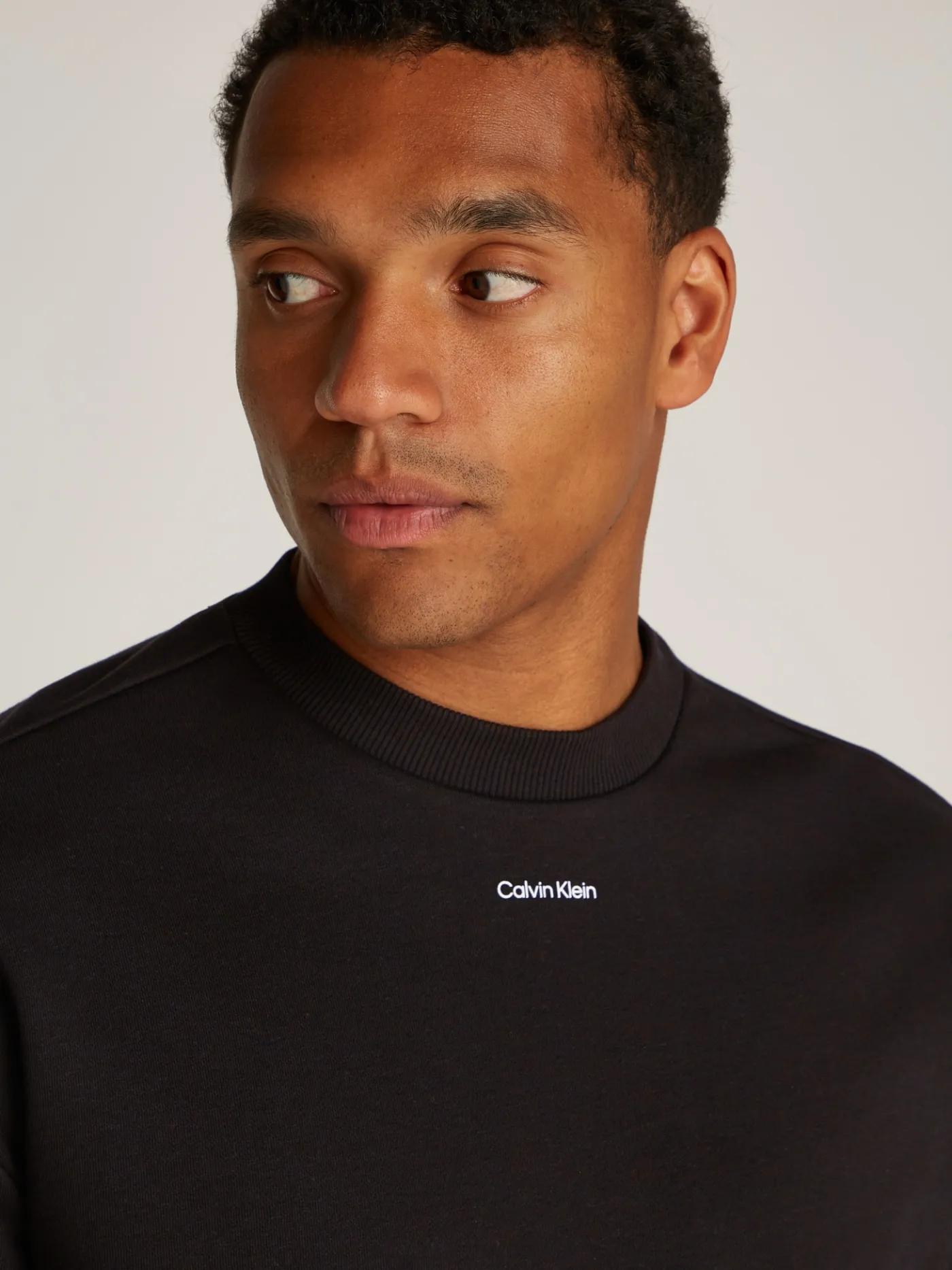 Sweatshirt aus Modal und Fleece