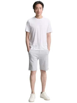 Sweat Shorts mit detailliertem Kordelzug