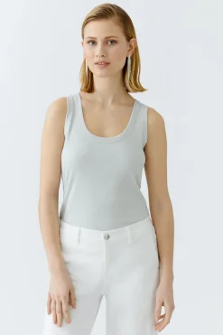 Tank Top mit Glanzgarn
