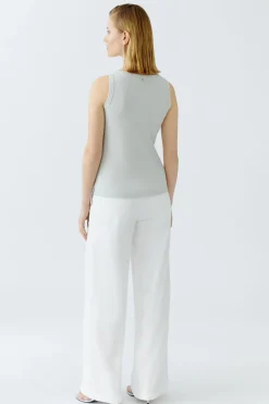 Tank Top mit Glanzgarn
