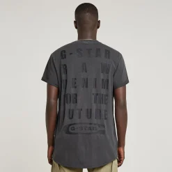 Text Back Overdyed T-Shirt