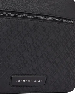 TH Monogramm Mini Messenger Tasche