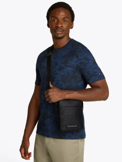 TH Monogramm Mini Reporter Tasche