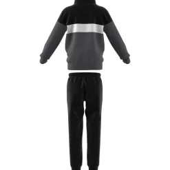Tiberio 3-Streifen Colorblock Shiny Kids Trainingsanzug