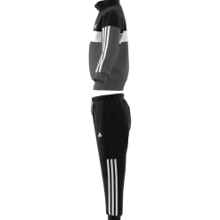 Tiberio 3-Streifen Colorblock Shiny Kids Trainingsanzug