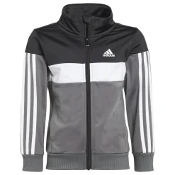 Tiberio 3-Streifen Colorblock Shiny Kids Trainingsanzug
