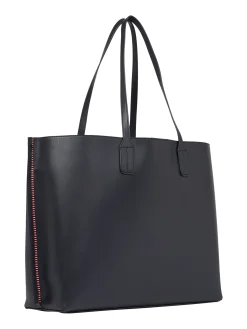 Tote-Bag mit TH-Monogramm und Tommy-Tape