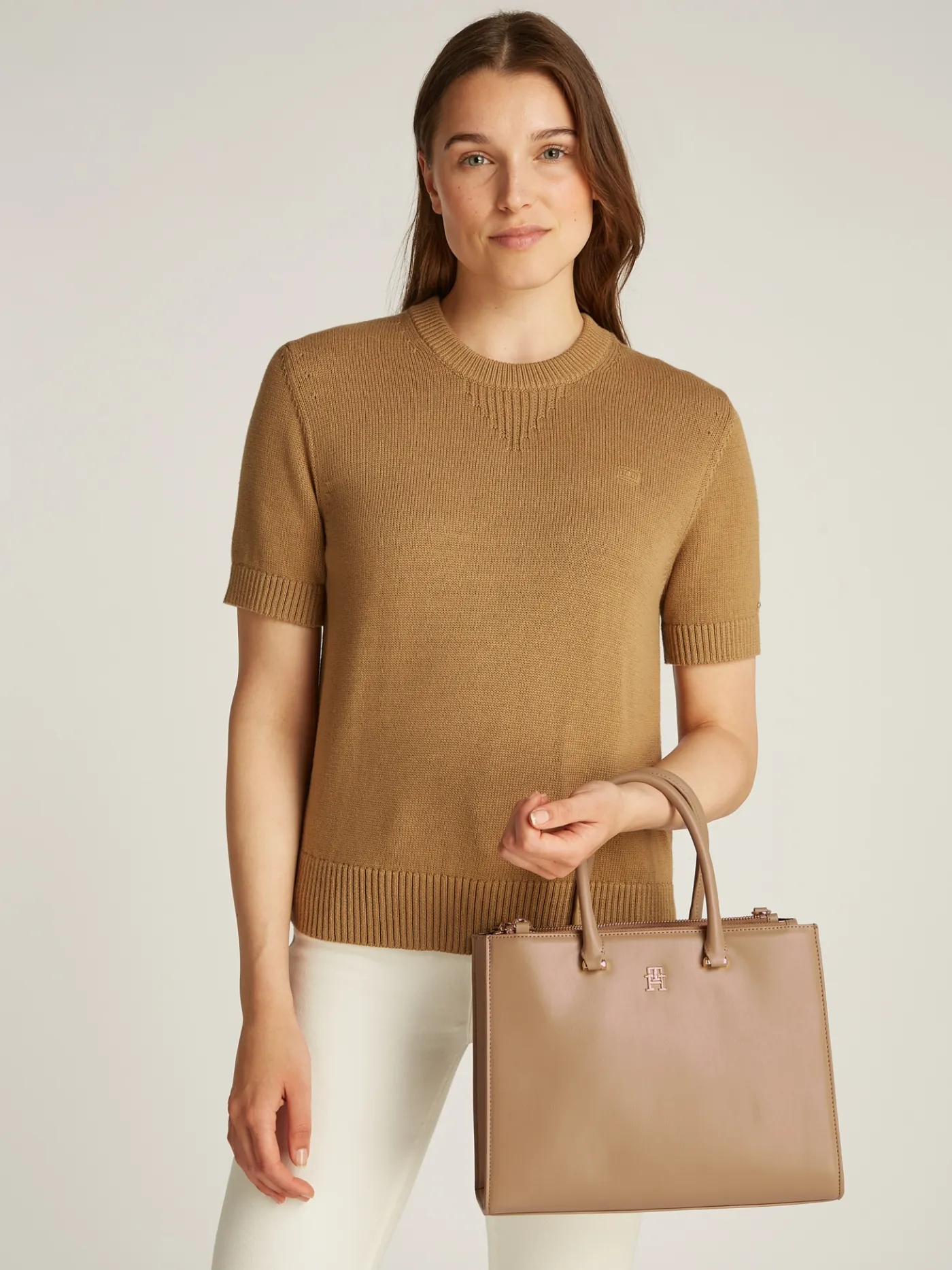 Tote-Bag mit TH-Monogramm-Emblem