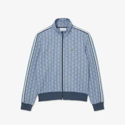 Track-Jacke Paris aus Jacquard mit Reißverschluss