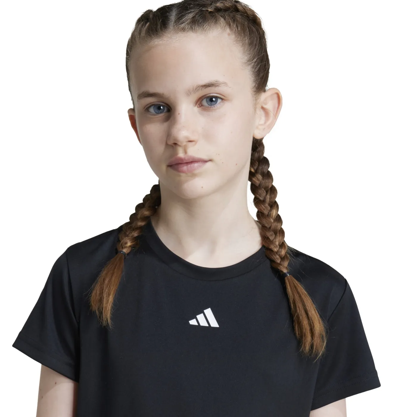 Train Essentials Regular Fit Logo Training Kids T-Shirt