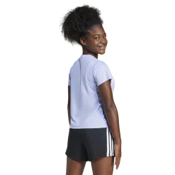 Train Essentials Regular Fit Logo Training Kids T-Shirt