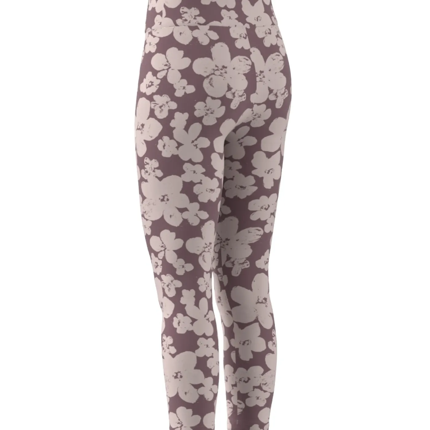Train Essentials Seasonal Printed High Waisted Kids 7/8-Leggings
