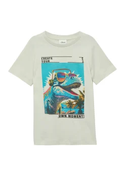 T-Shirt aus Baumwolle mit Frontprint