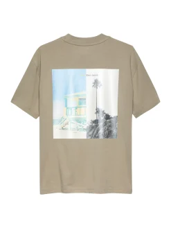 T-Shirt mit Backprint