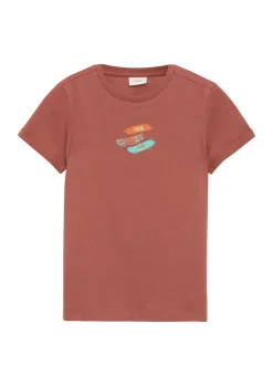 T-Shirt mit Front- und Rückenprint