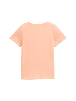 T-Shirt mit Glitzer-Print