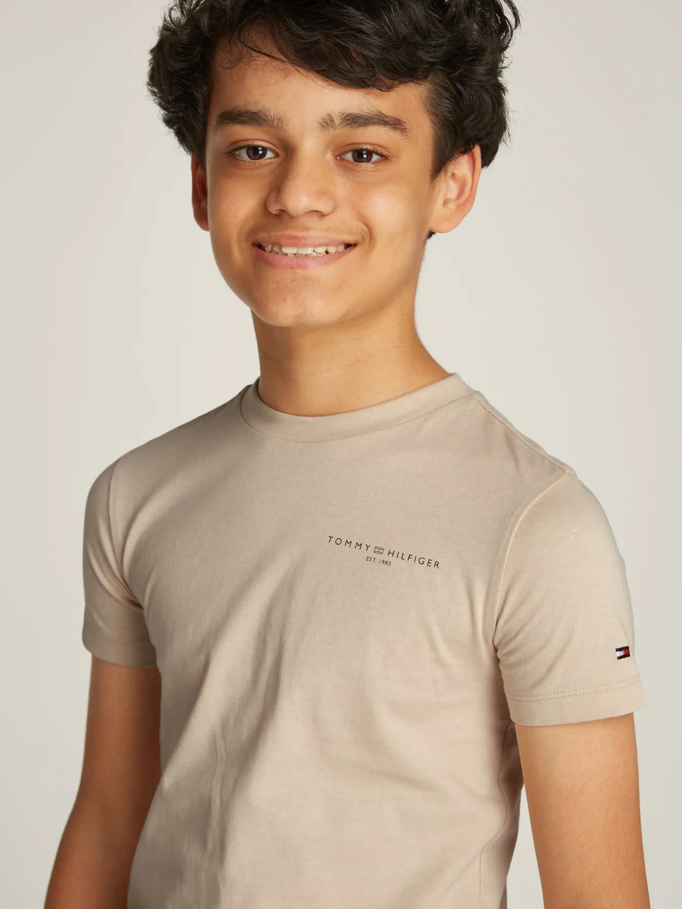 T-Shirt mit Logo und Rundhalsauschnitt