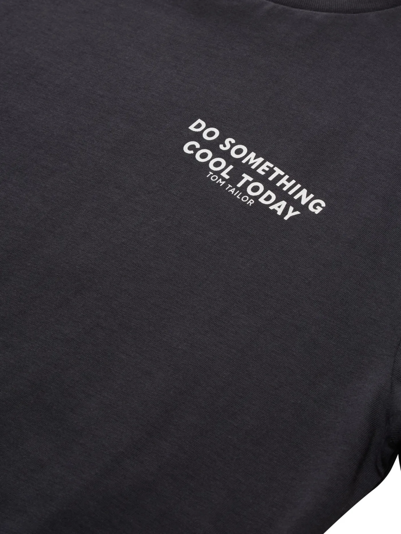 T-Shirt mit Print am Rücken