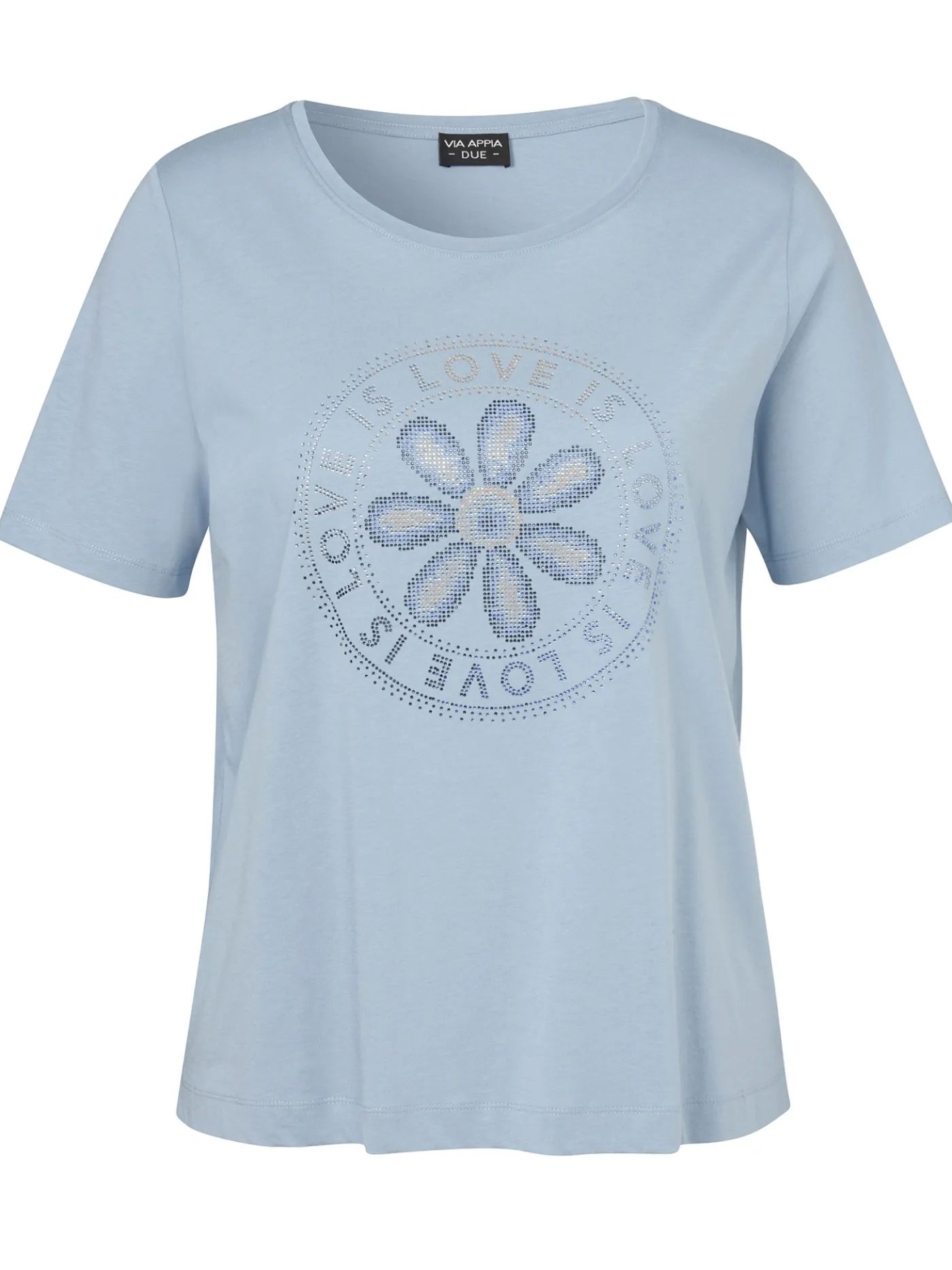 T-Shirt mit Rundhals