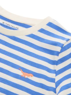 T-Shirt mit Streifenmuster