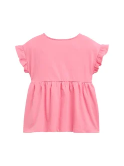 T-Shirt mit Volants