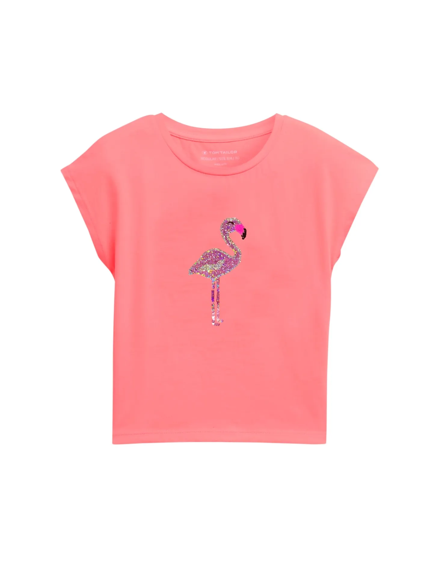 T-Shirt mit Wendepailletten