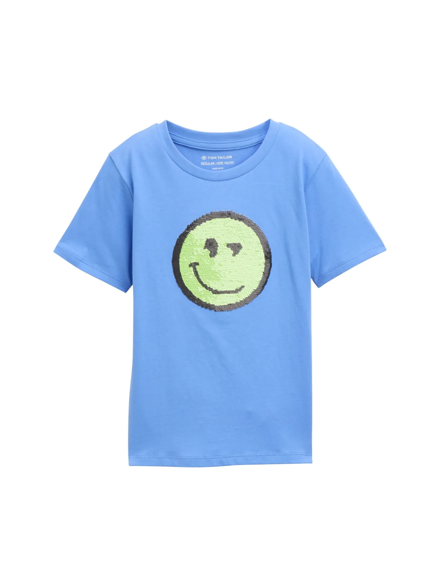 T-Shirt mit Wendepailletten