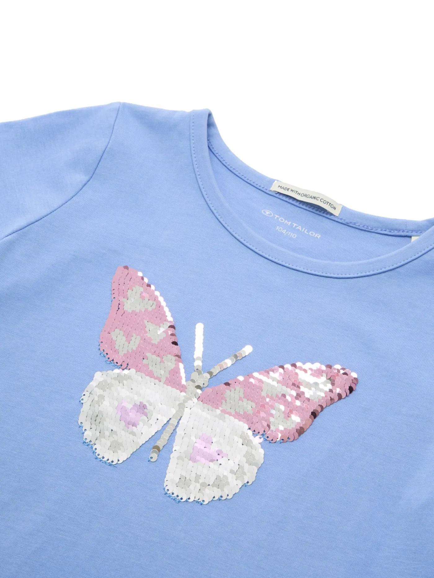 T-Shirt mit Wendepailletten
