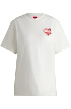 T-Shirt aus Baumwoll-Jersey mit Grafik-Print