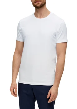 T-Shirt aus Baumwollstretch