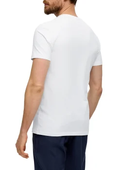 T-Shirt aus Baumwollstretch
