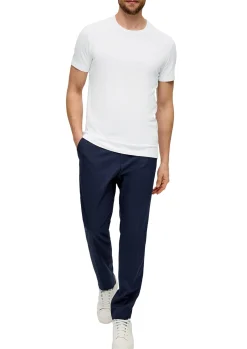 T-Shirt aus Baumwollstretch