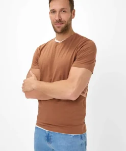 T-Shirt im Baumwoll-Mix