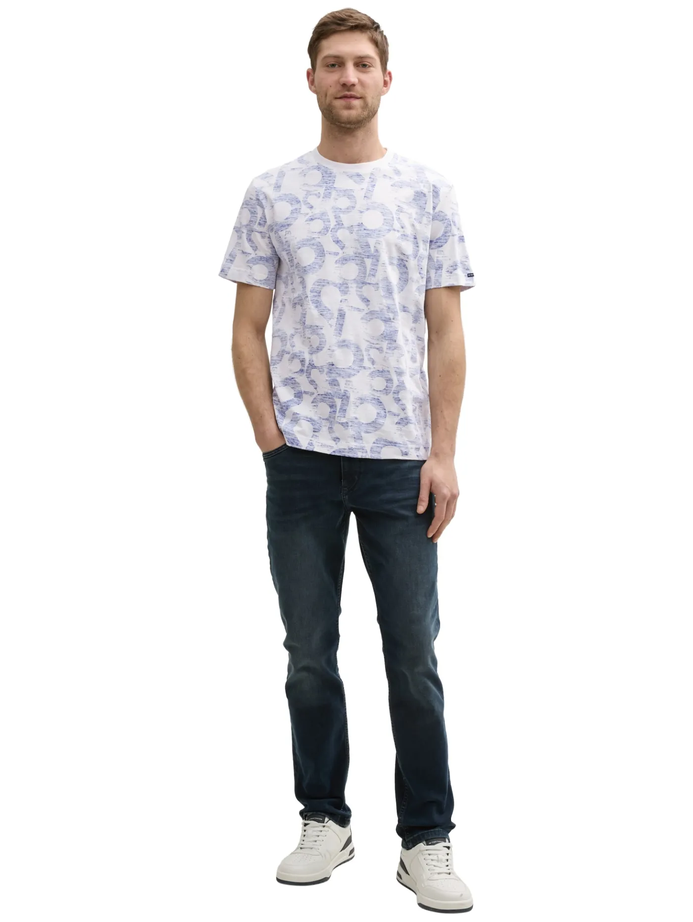 T-Shirt mit Allover-Print