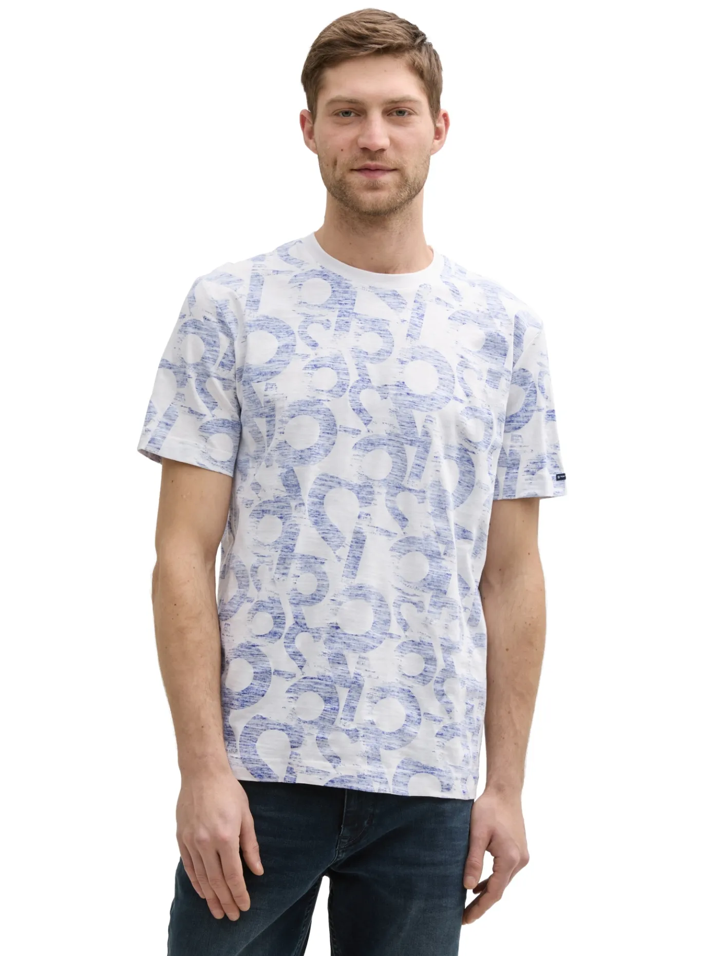 T-Shirt mit Allover-Print
