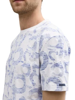 T-Shirt mit Allover-Print