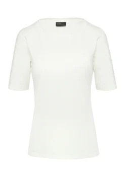 T-Shirt mit Doublelayer-Detail