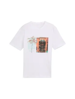T-Shirt mit Foto-Print