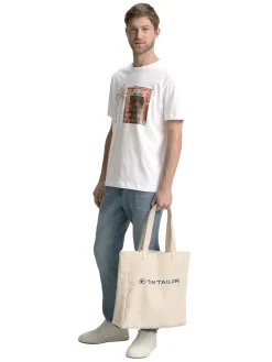 T-Shirt mit Foto-Print