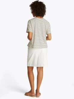 T-Shirt mit Leinen