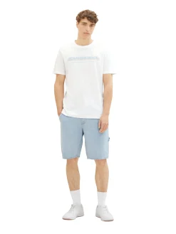 T-Shirt mit Logo Print