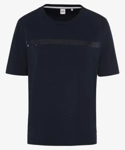 T-Shirt mit Pailletten