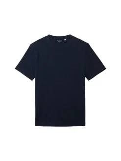 T-Shirt mit Piqué Struktur