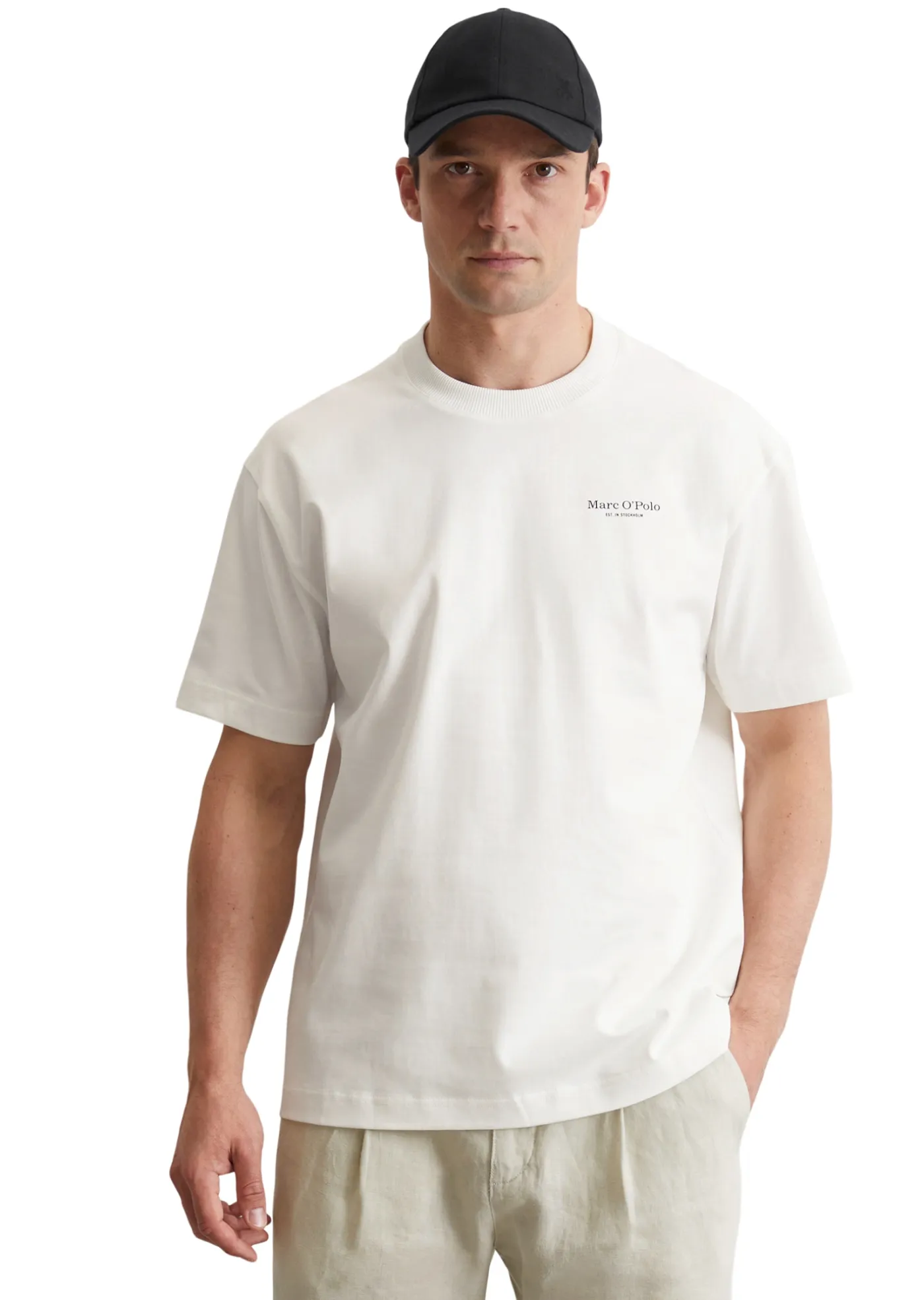 T-Shirt mit Rücken-Print